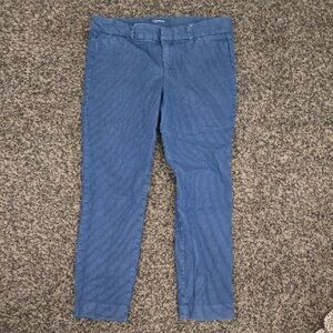 Old Navy Blue Ankle Cropped Jeans